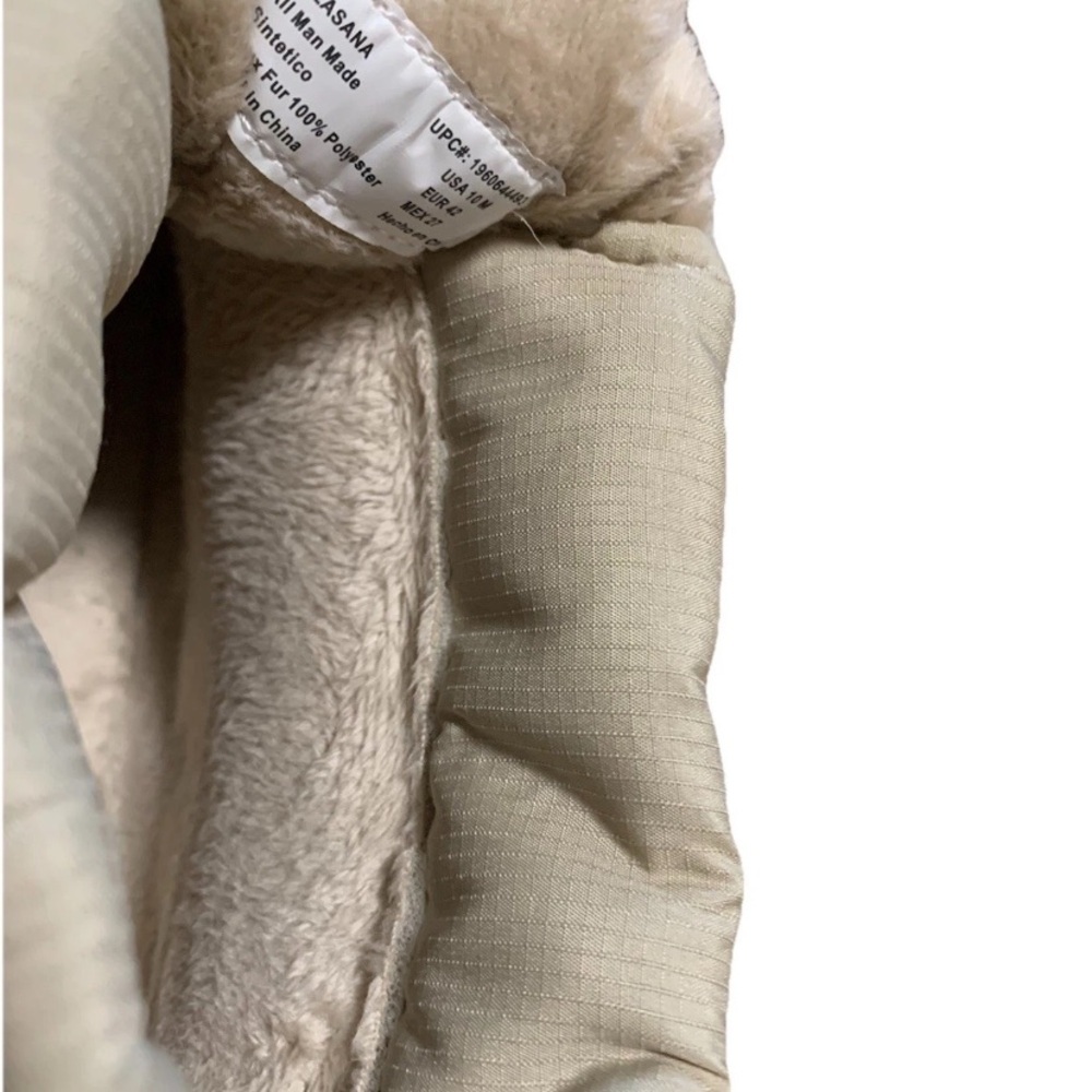 Ankle Outdoor/Snow Quilted Boots Beige - Picture 6 of 6